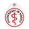 Sign, car sign "Pflegedienst im Einsatz" with suction cup, 1.1