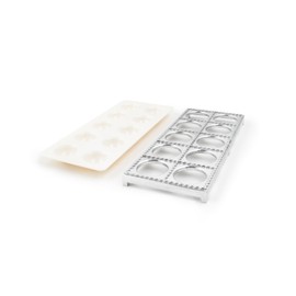 Fox Run Ravioli Maker, Large, Aluminum, Makes 10 Jumbo 2" Raviolis