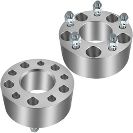 OCPTY 2PCS 5x4.75 to 5x4.75 Wheel Spacers 2.5 inch 12x1.5 Studs 70.5mm Hub Bore Forged Wheel Spacers 5 Lug fit for Camaro for Corvette for Eldorado for Firebird for Jimmy