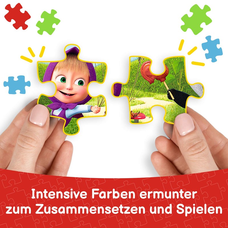 Trefl, Masha and Friends Masha and the Bear 100 Piece