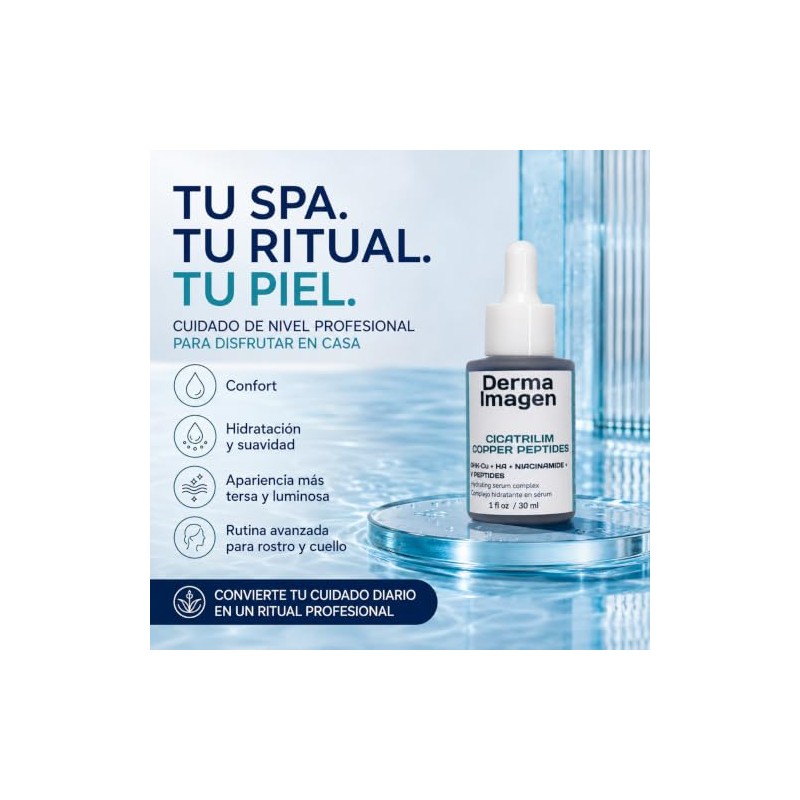 Cicatrilim Copper Peptides Sérum Facial con Péptidos de Cobre GHK-Cu,