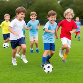 VETGI Toddler & Little Kids Small Basketball, 5" Mini Basketball w/Pump, Small Inflatable Balls for Boys and Toddler, Indoor Outdoor Basketball Set, Safe PVC Basketball for Kids Age 3-8