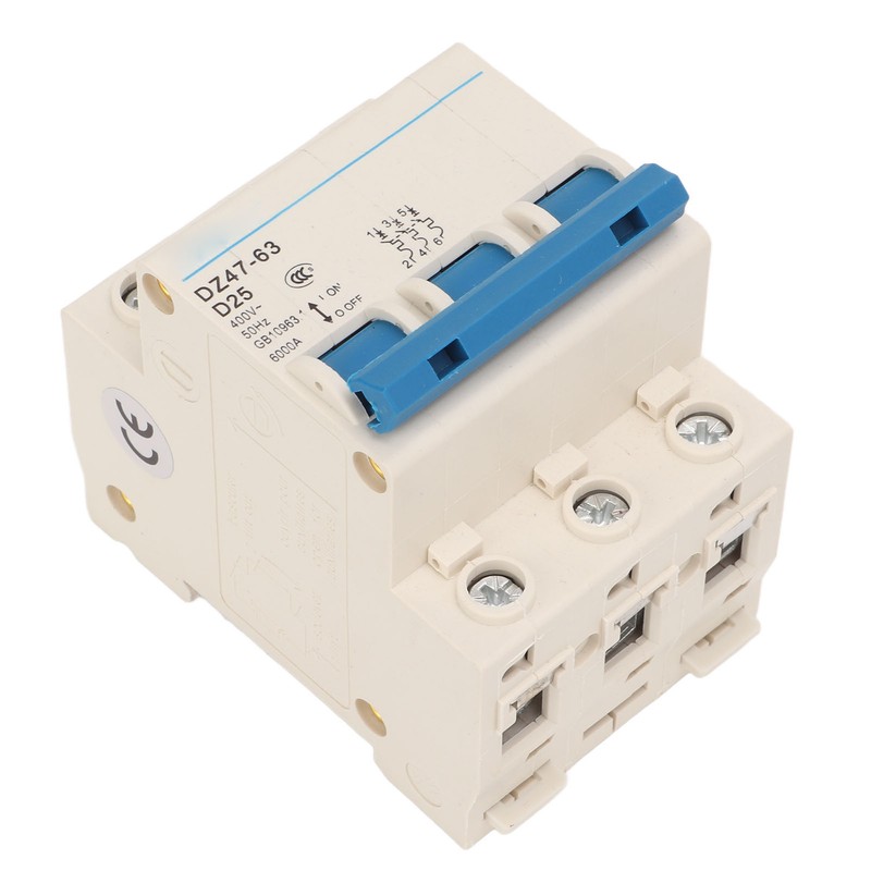 Miniature Circuit Breaker Flame Retardant Housing 3P Automatic Circuit Breaker