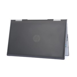 mCover Black Hard Case Cover Compatible with HP Pavilion x360 15-ERxxxxxx Series (2021-2022) 15.6 inch Only