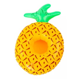 Maíz Portavaso Inflable Flotador Soporte Bebidas Alberca Piña