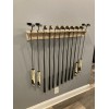 Horne Golf Putter Holder Golf Club Wall Display Rack Shelf