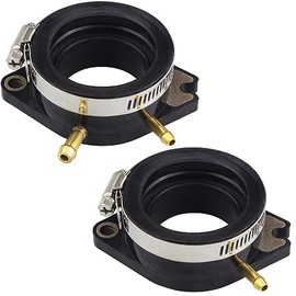 Amavoler Carburetor Intake Manifold Boots Joint Aftermarket Parts Fit for YAMAHA XV700 XV750 XV920 Virago VIRAGO 1100 XV1100 XV 700 750 920 1000 Etc.