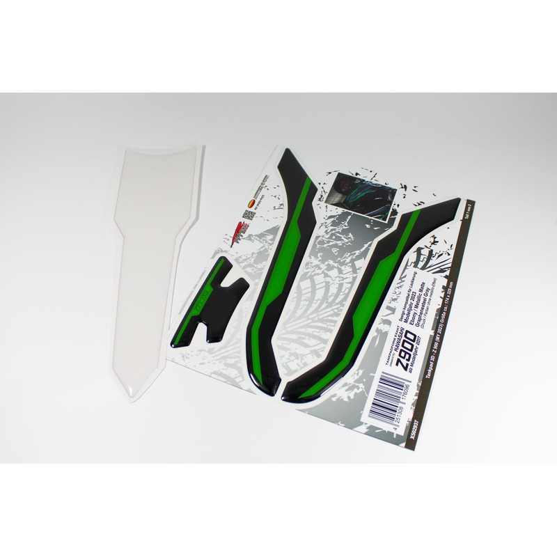 Tankpad Knee Pad Set 3D Tank Protector Compatible with Kawasaki