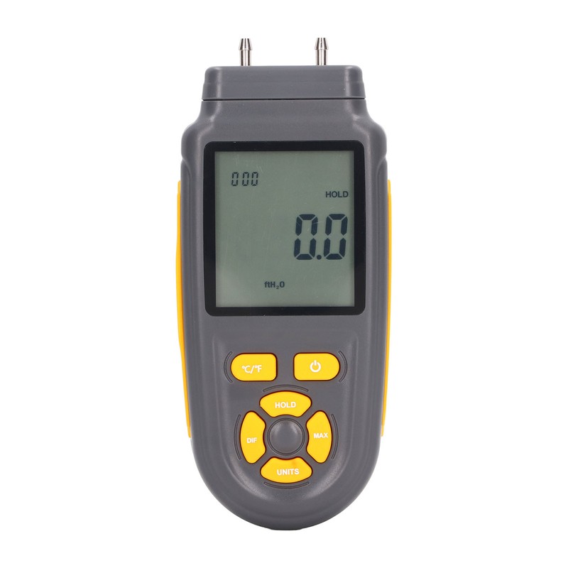 Digital Pressure Gauge High Accuracy Wide Range Differential Pressure Meter