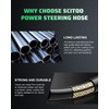 SCITOO Power Steering Hose Pressure Hose Line Assembly Fit For