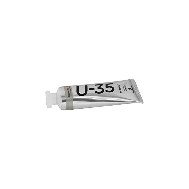 Turner Color UA060870 U-35 Acrylic, Iridescent Silver, 2.4 fl oz