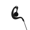GoodQbuy G Shape Clip-Ear walkie Talkie Headset Earpiece with PTT