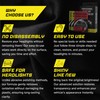 Phantom Clear 3-Step Headlight Restoration Kit – Removes Yellowing, Haze