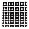 Pool Ball Position Marker, Black Billiard Spot Stickers Pool Table