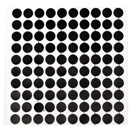 Pool Ball Position Marker, Black Billiard Spot Stickers Pool Table Marker Dots Snooker Pool Accessories for Billiards Practice ((English width 10CM))