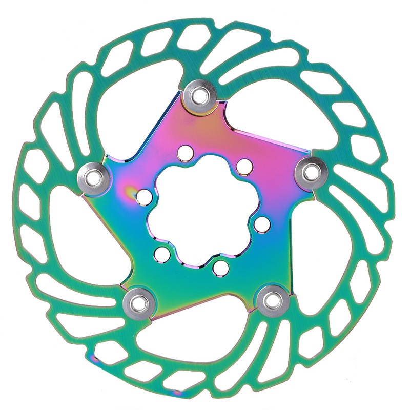Mountain Bike Bicycle Brake Disc Floating Cooling Rotors 5 Stud