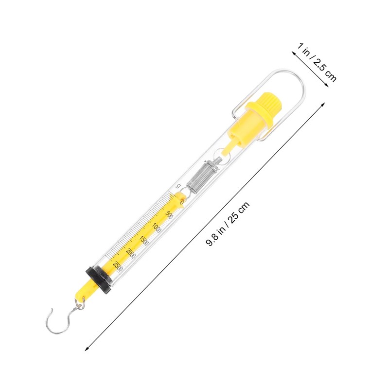 ULTECHNOVO School Newton Metre 2.5kg Round Spring Scale Newton Meter