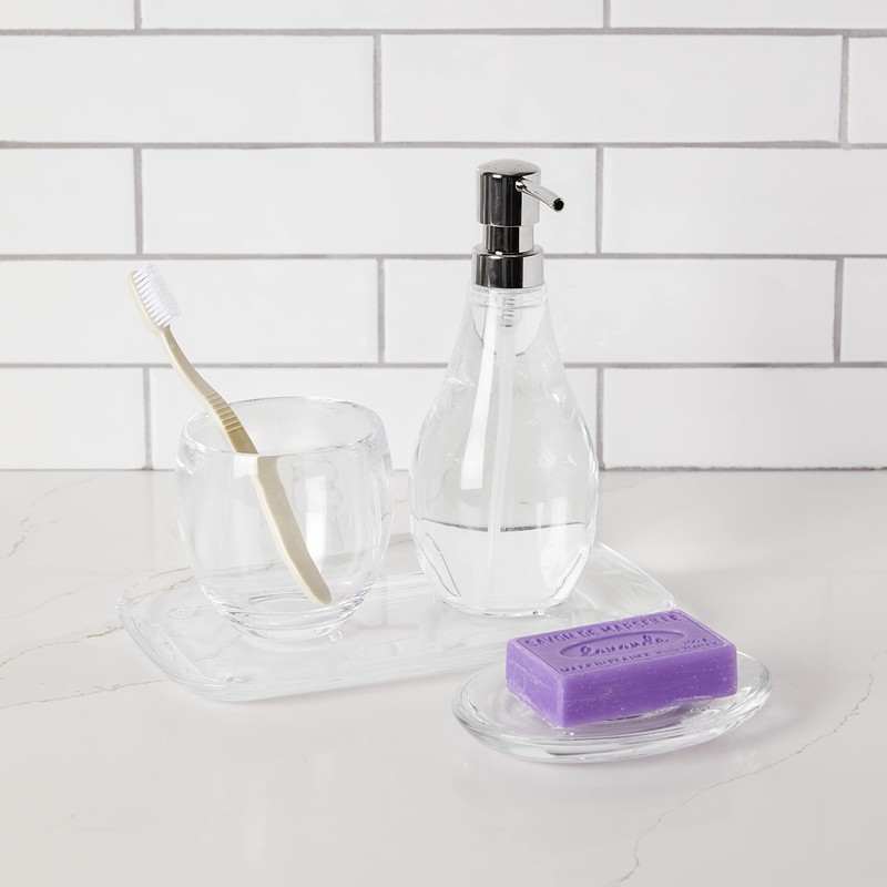Umbra Droplet Soap Pump, Clear