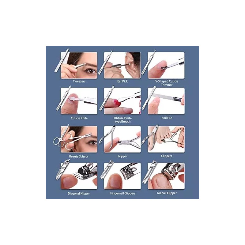 Familife Set De Manicura Familife Para Hombres - Kit Profesional