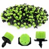 VooGenzek 200 PCS 1/4 Inch Adjustable Irrigation Dripper Sprinklers, Micro