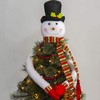 Ornativity Snowman Christmas Tree Hugger - Xmas Holiday Tree Top