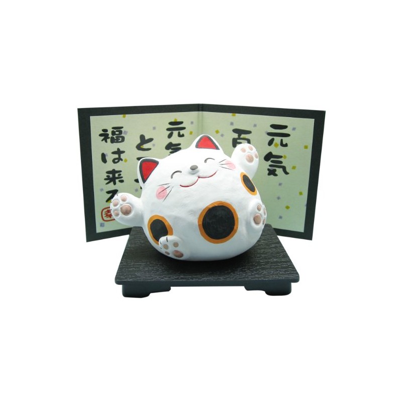 Banko Ware 14505 Decorative Figurine, Animal, Cute, Cute Object, Cat
