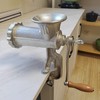 HAWOK Cast Iron Meat Grinder with Tabletop Clamp 10#, Manual