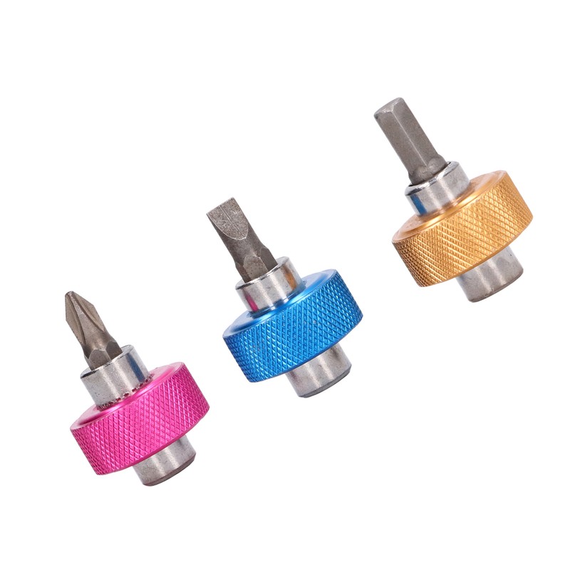 3pcs Short Screwdriver Cross Flat Head Screwdrivers Universal for Repairing