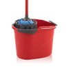 O-Cedar Quick Wring Bucket 2.5 Gallon Bucket with Wringer