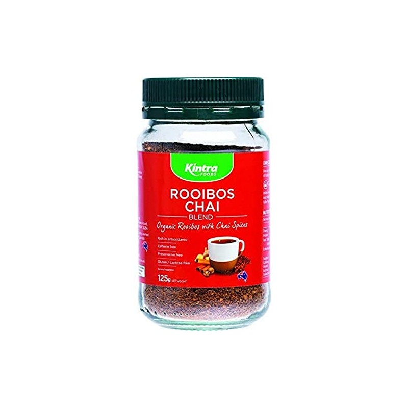 Kintra Foods Organic Rooibos Herbal Chai Jar 125 g