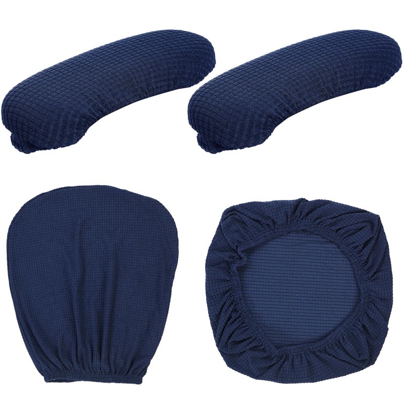 Tallew 4 Pcs Office Chair Covers Set Computer Universal Protective