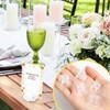 BLMHTWO 50 Pcs Card Stands Acrylic Card Stands Table Sign