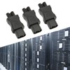 3 Pack IEC320 C8 to IEC320 C5 Power Supply Premium