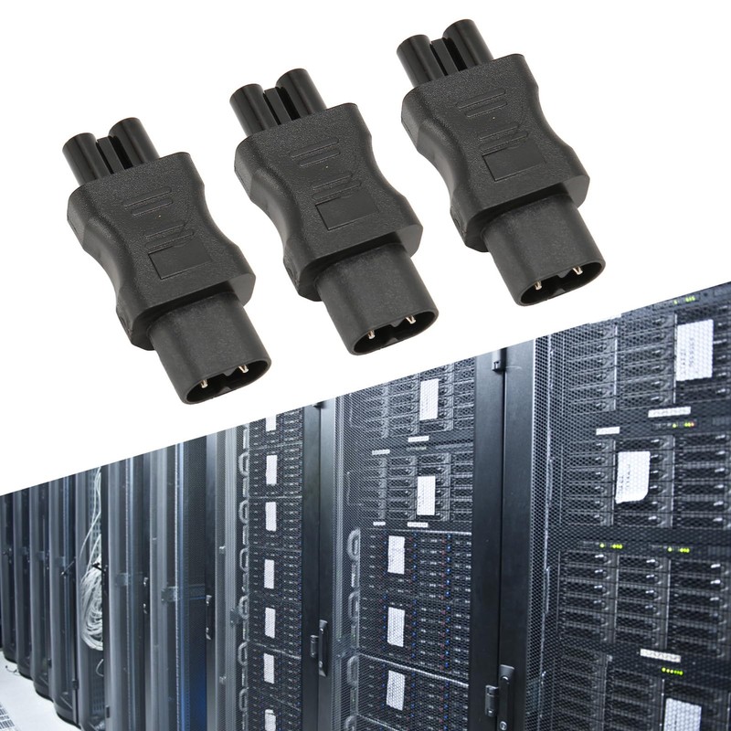 3 Pack IEC320 C8 to IEC320 C5 Power Supply Premium