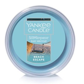 Yankee Candle Beach Escape Scenterpiece Melt Cup, Blue, 1630403