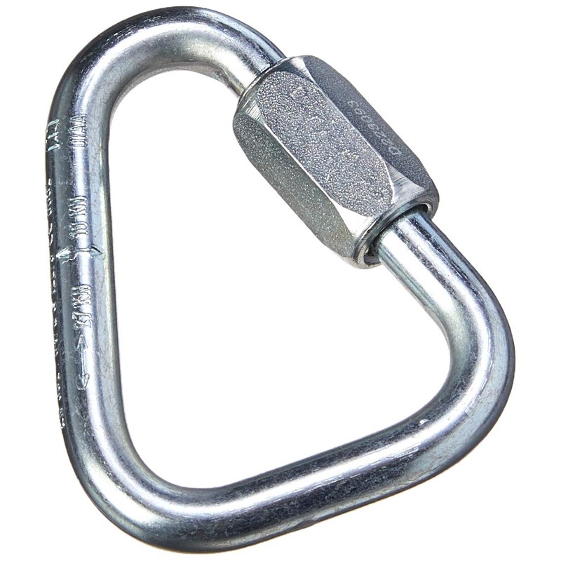 PETZL Drill Hook Delta Triangular Locking Collar
