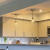 Kira Home Porter 8" Vintage Industrial Pendant Light + Mini