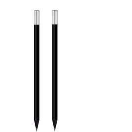 noTrash2003 Magnetic Pencil Set, Magnetic Attracting Pencil with Metal Cap, Elegant Design, Ideal as Fridge Magnets, Accessories for Magnetic Notepads (Set of 2)