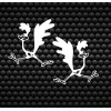 DCS 1968 Plymouth Road Runner Running Birds Decals 68 Mopar