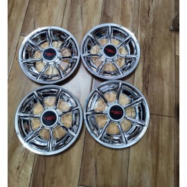 GTW New Set of 4 Golf Cart 10" TRD Wheel Cover Hub Caps for 10 Inch Wheels EZGO club