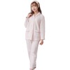 Luanna Jena QWHI01 Women's Pajamas, Loungewear, Skin Side, 100% Cotton,