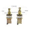 Dopro Full Brass Shaft Push/Push Pot Guitar Bass Audio/Linear Taper
