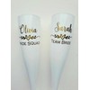 Bridal/Hen Do Reusable Champagne/Prosecco Flutes - Printed with Any Name