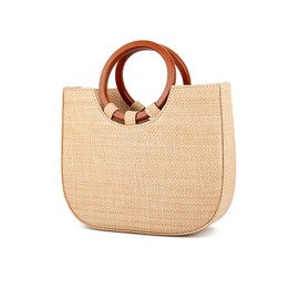 Whatna PI828 Women's Shoulder Bag, Tote Bag, Handheld Bag, Mother's Bag, Clutch Bag, Large A4, For Work, Travel, Wedding, Ceremonial Occasions, Shoulder Bag, beige