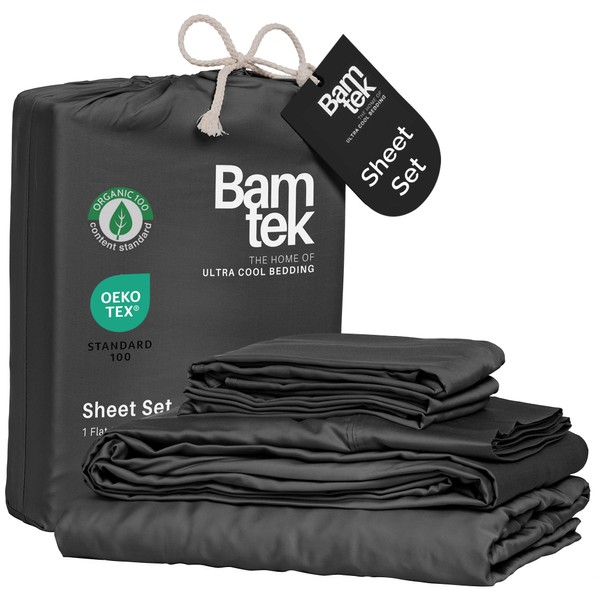 Bamtek 100% Viscose from Bamboo Sheets King Size, Super Soft