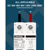 DIHOOL 2P 40 amp Solar DC Isolator Switch DC Miniature