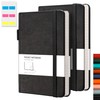 RETTACY Pocket Notebook A6 Mini Notepad 2 Pack Small Hardcover