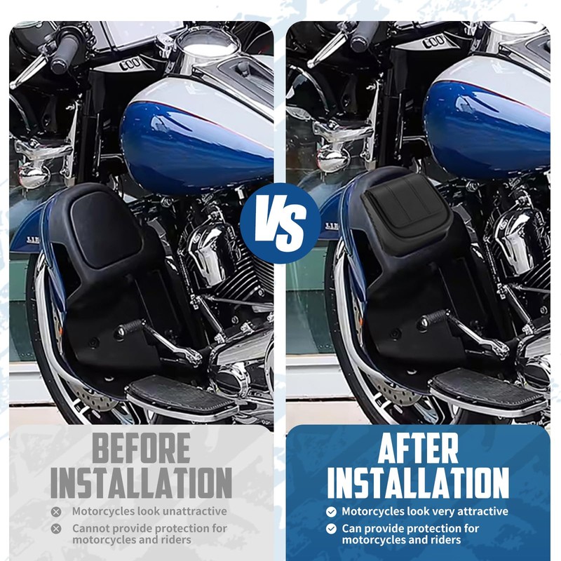 motosikleta Lower Fairing Panels Storage Pouches Fairing Lower Tool Bags