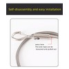 2Pcs Adjustable Picture Hanging Wire, GDQLCNXB Frame Kit Heavy Duty
