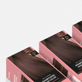 Moremo Shampooing Gray Hair Color Self Gray Cover, Ammonia-Free Shampoo-type Hair Dye 120g / 모레모 샴푸잉 새치 헤어 컬러 셀프 새치커버 암모니아 없는 샴푸형 염색제 120g